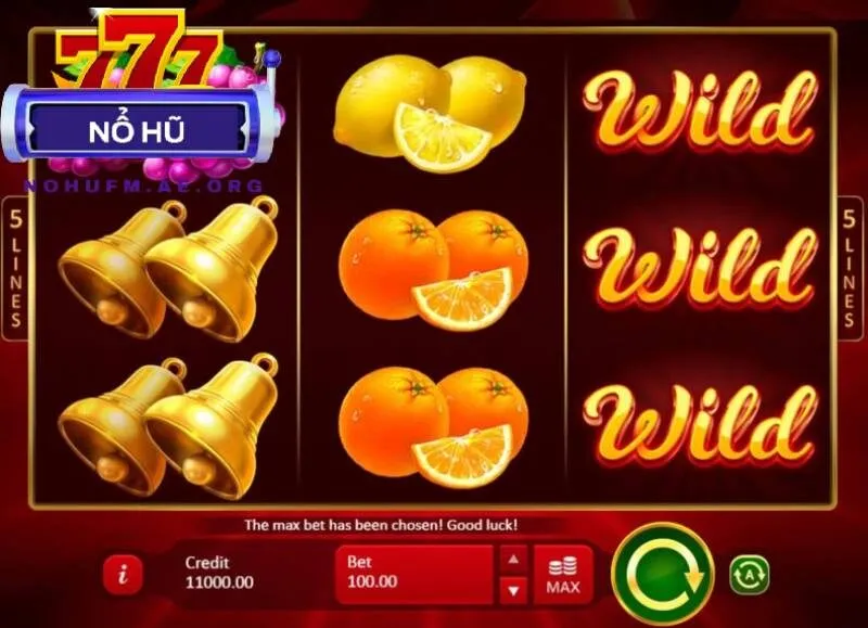 Hệ số thưởng trong Burning Wins cao