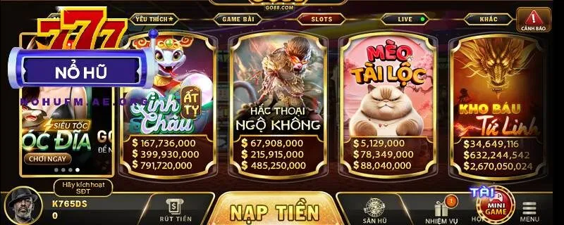 Nhà cái Go88 cung cấp hơn 900 slot