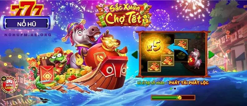 Nổ hũ Sắc Xuân Chợ Tết