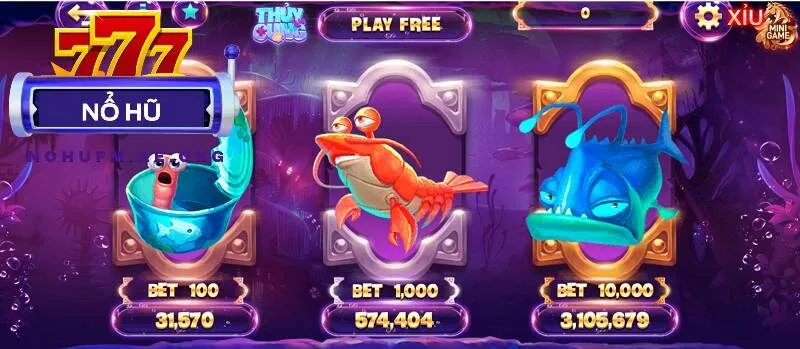 Nổ hũ Thuỷ Cung