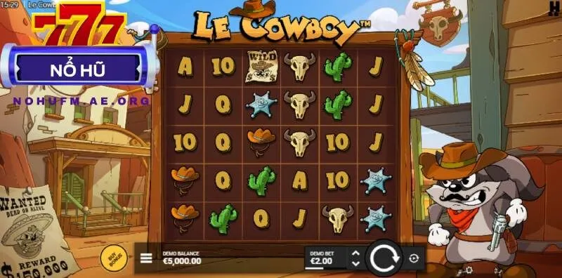 Tận dụng tubo và hệ số nhân trong slot Cao Bồi